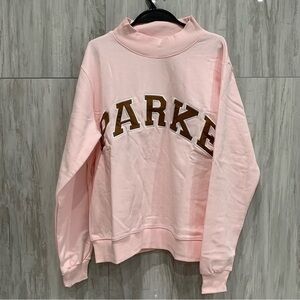 Parker Pink Cowl Neck Sweater